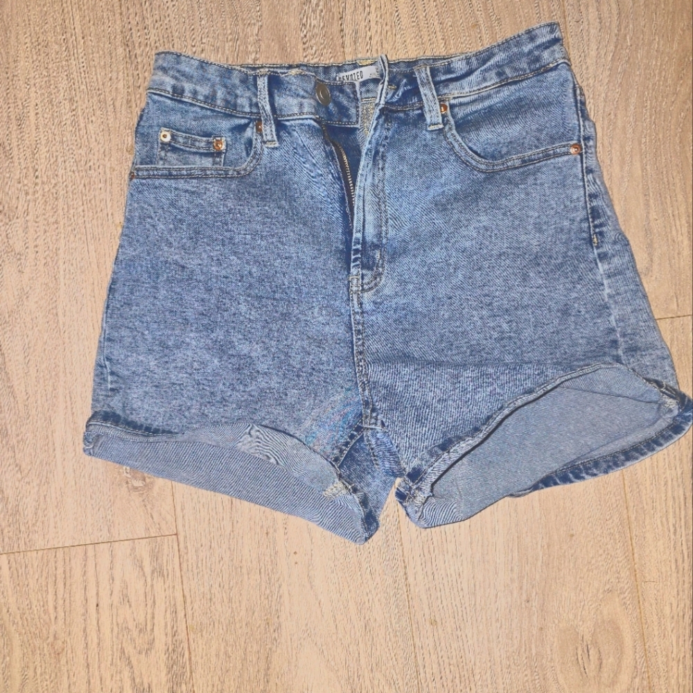 High Waisted Jean Short